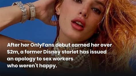 bella thorne leaked only fans|Explicit photos of OnlyFans users, including Bella Thorne are。